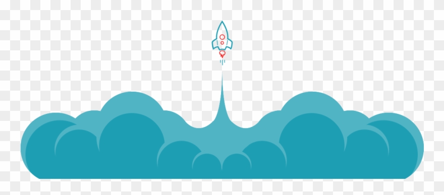 Silhouette Clipart - Rocket Png Transparent Png