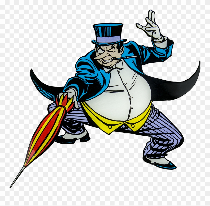 Penguin Character Lensed Emblem - 2011 Hot Wheels Dc Comics Originals 4-pack, 1:64 Die Clipart