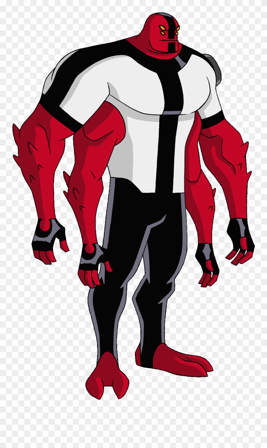 Eat Your Heart Out Faggot - Ben 10 Four Arms Clipart