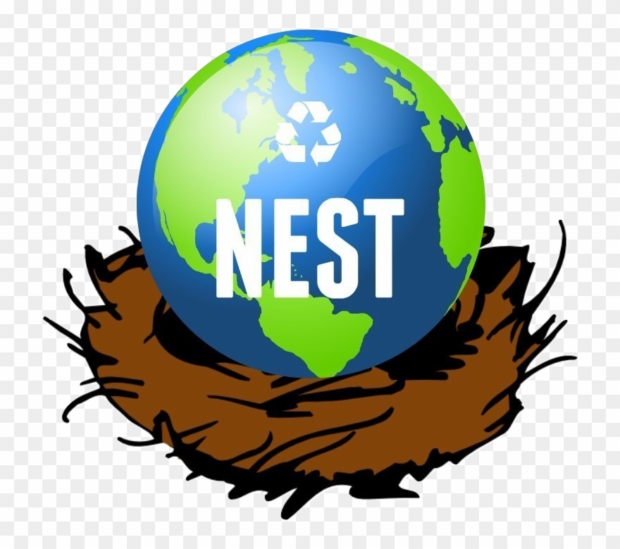 What Are Greenhouse Gases - Bird Nest Cartoon Png Clipart