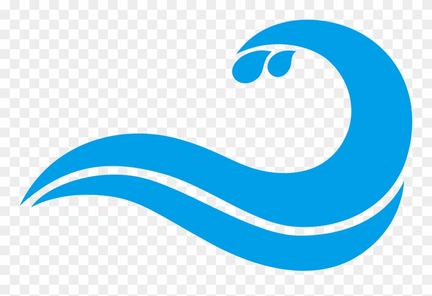 Wind Drawing Png Clip Transparent - Wave Blue