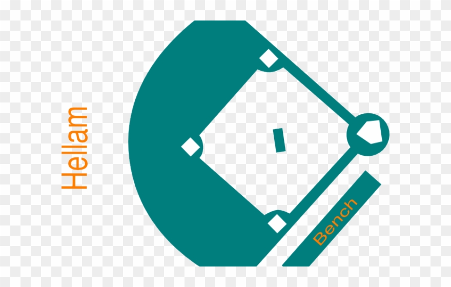 Baseball Field Clipart - Estadio De Beisbol Vector - Png Download