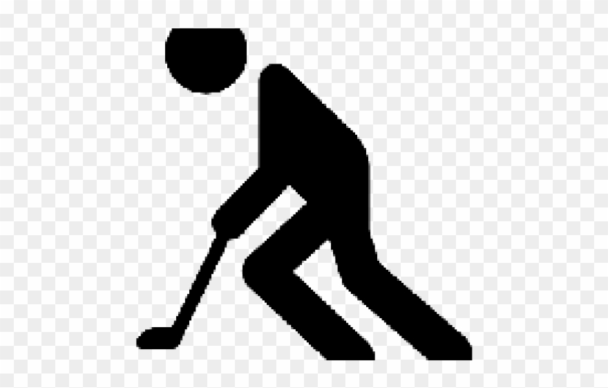 Field Hockey Clipart Bat - Pictogram Hockey - Png Download