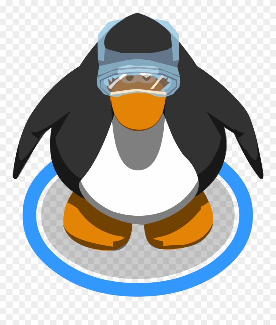 Lab Goggles Ig - Club Penguin Penguin Png Clipart