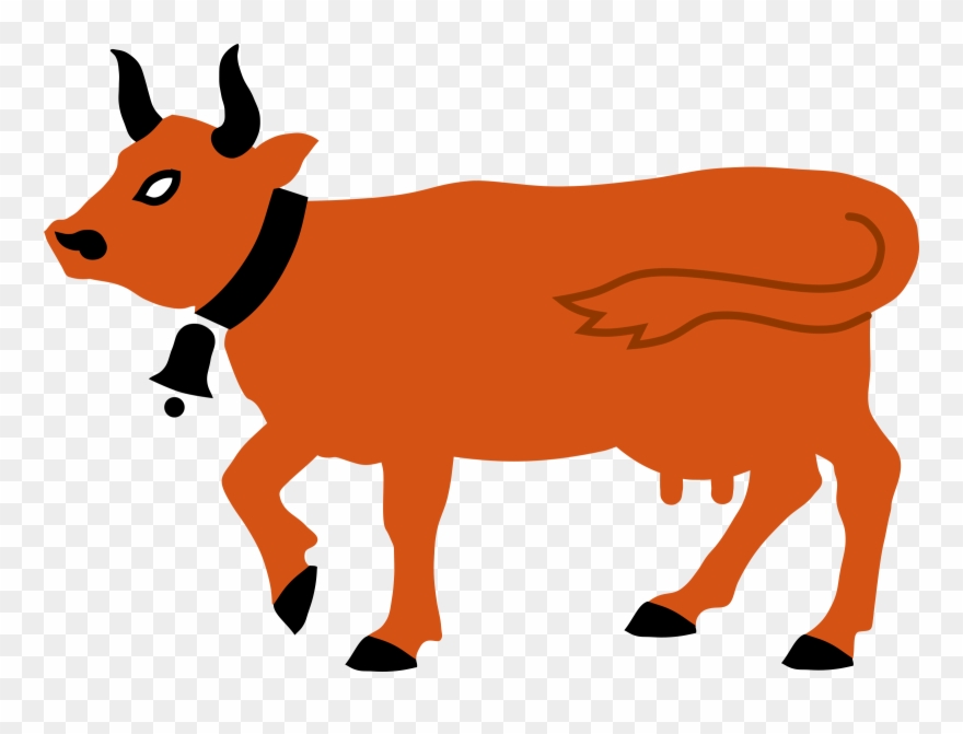 Field Clipart Cattle - Gambar Sapi Vektor - Png Download