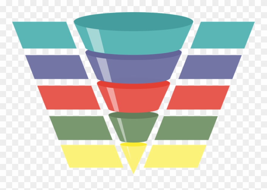 Statistics Clipart Increase Sale - Sales Funnel - Png Download
