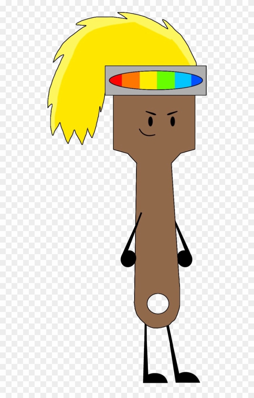 Mega Fanmade Object Paintbrush By Sugar Creatorofsfdi - Paintbrush Object Clipart