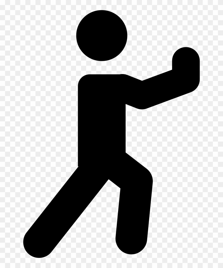 Tai Chi Chuan Silhouette Comments - Tai Chi Icon Clipart