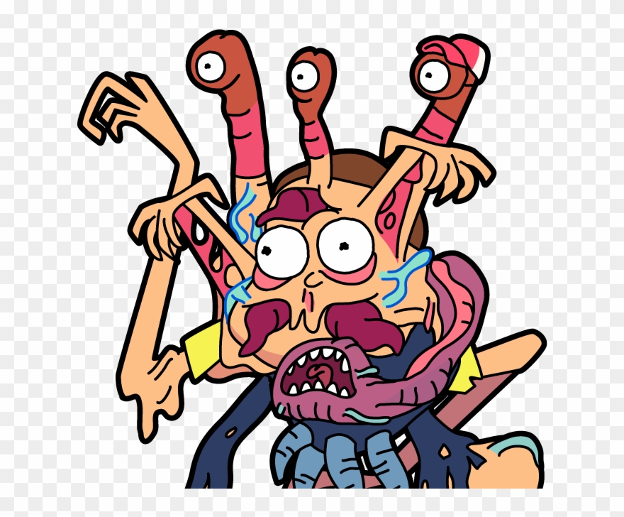 #79 - Cronenberg Morty - Pocketmortys - Net - Cronenberg Morty Clipart