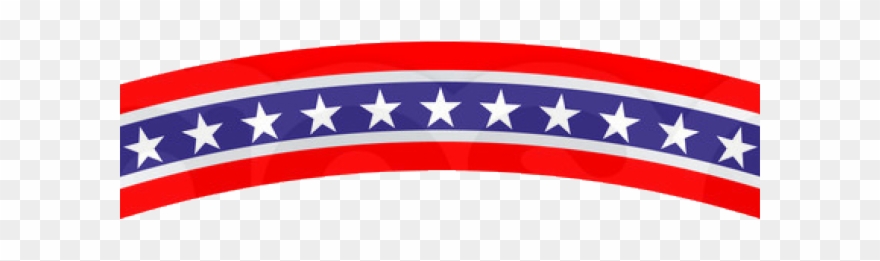 Americana Clipart Transparent - Transparent Background Patriotic Clip Art - Png Download