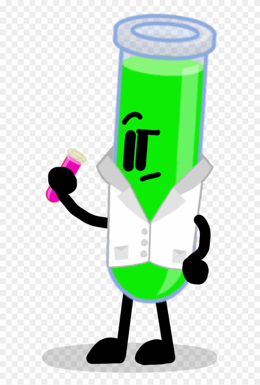 Test Clipart Science Test - Bfdi Test Tube - Png Download