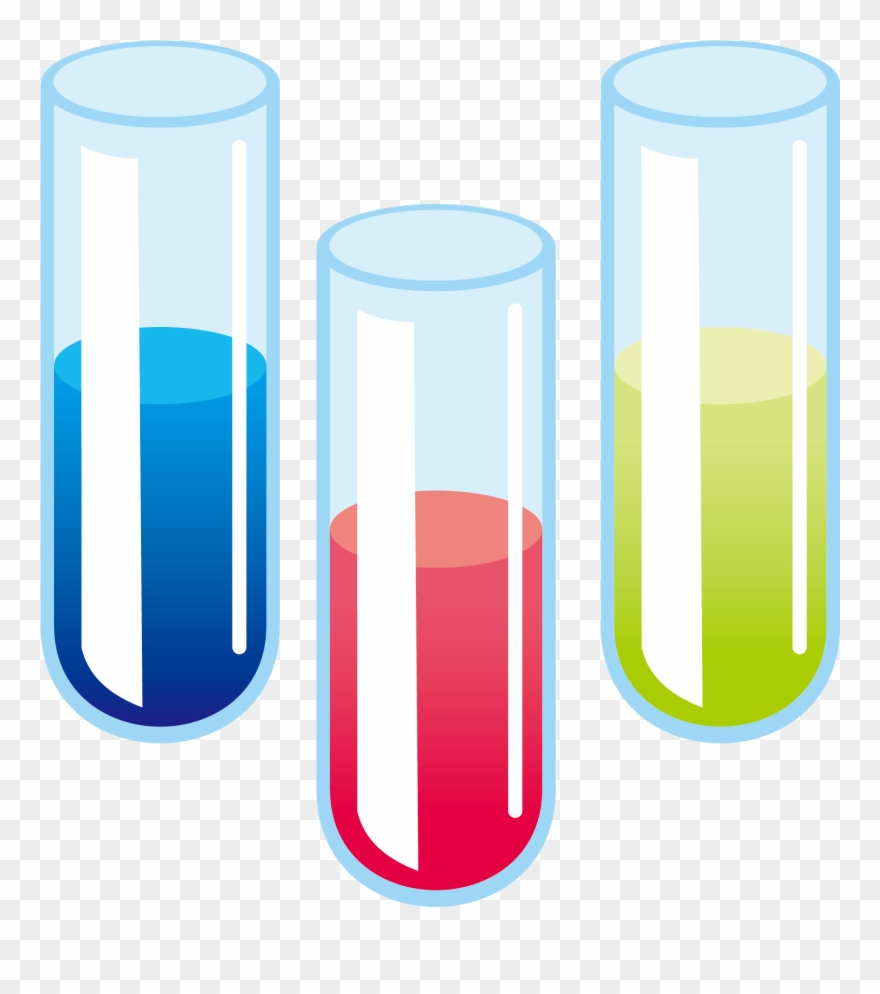 Clipart Transparent Chemistry Do The Containers - Tubos De Ensayo Png