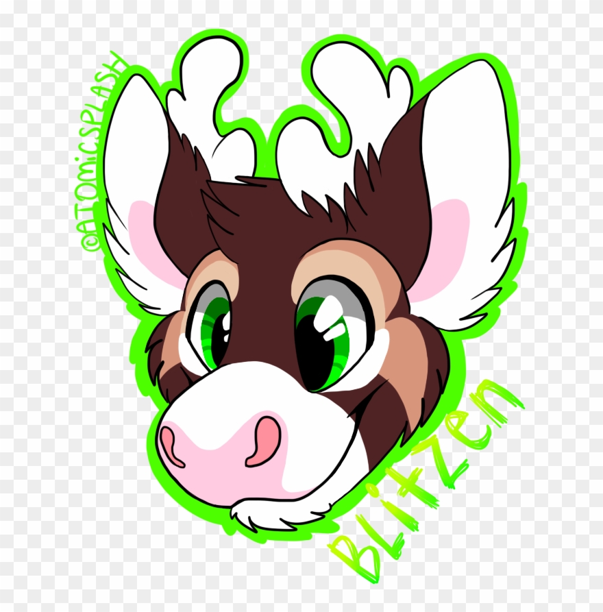 Blitzen - Fur Clipart