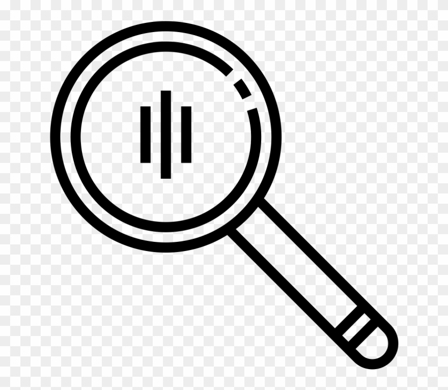 Job Evaluation & Review - Pink Magnifying Glass Icon Clipart