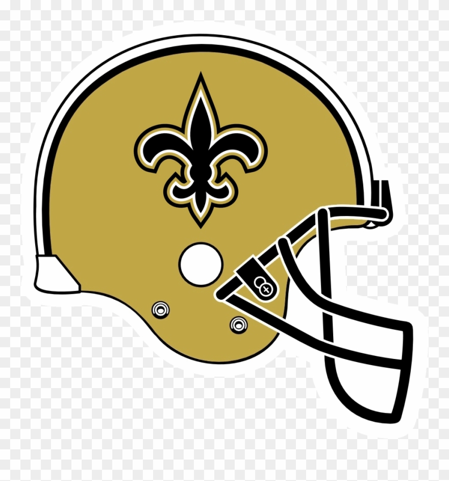 Helmet Clipart Saints - Carolina Panthers Logo Helmet - Png Download