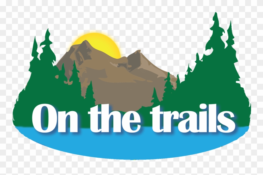 A Foggy Group Hike - Yosemite Lakes Clipart