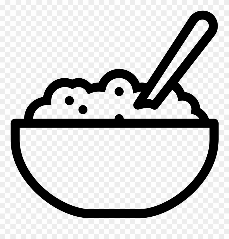 Oatmeal Clipart Transparent - Porridge Icon - Png Download