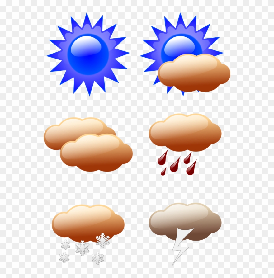 Vector Clip Art - Weather Activities - Png Download