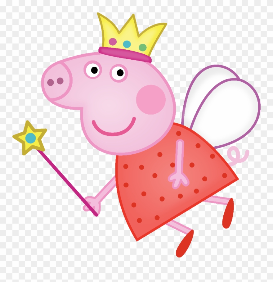 Png Royalty Free Download Arquivo Dos Lbuns Partytjie - Peppa Pig With Wings Clipart