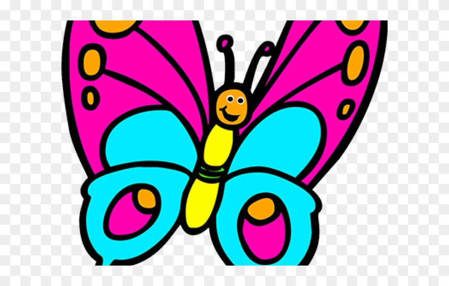 Cartoon Picture Of Butterfly Clipart