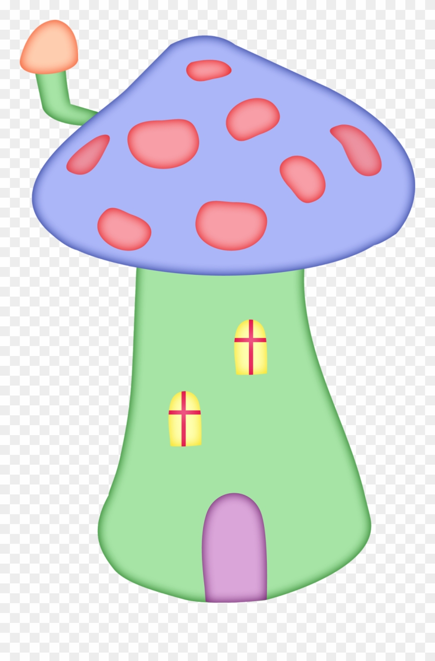 Clipart Jardín Encantado - Mushroom - Png Download