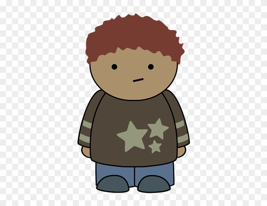 Not Interested Image From Pixabay - Boy Clipart