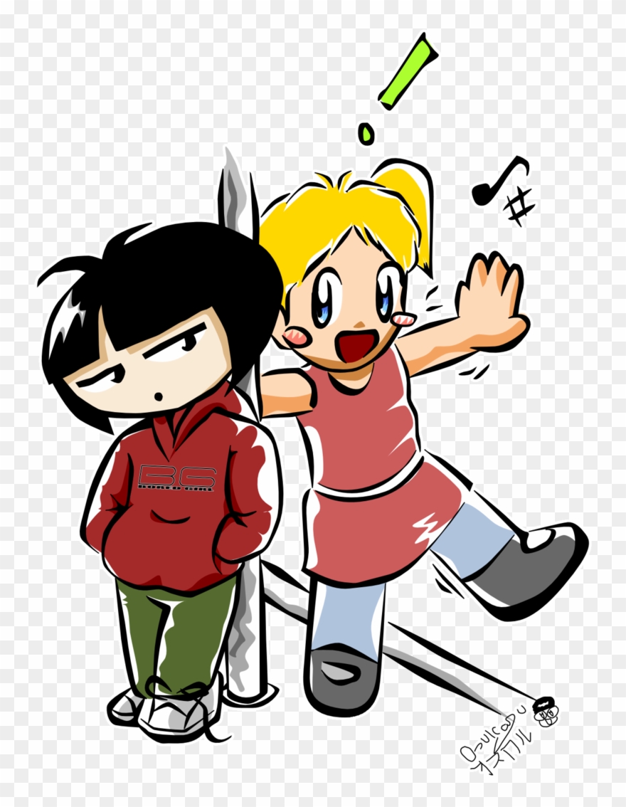 Clip Art Black And White Library Girl Webcomic Domestika - Girl - Png Download