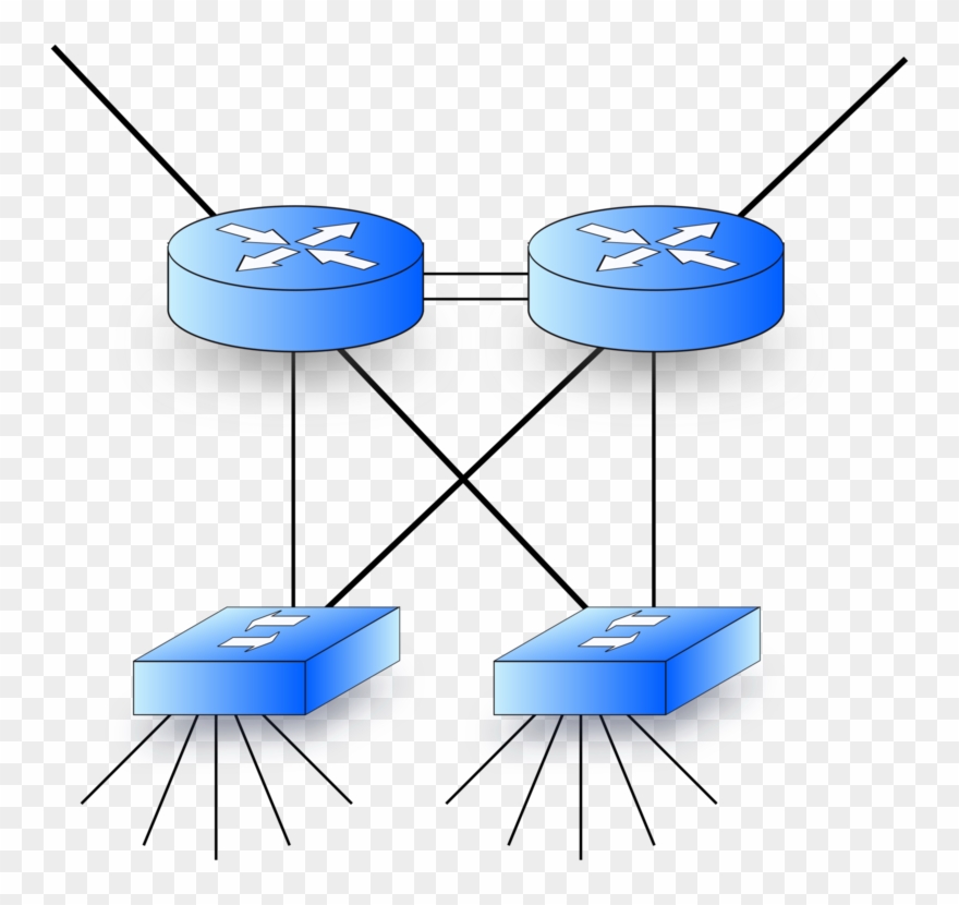 Router Network Switch Computer Network Networking Hardware - Routers And Switches Clipart