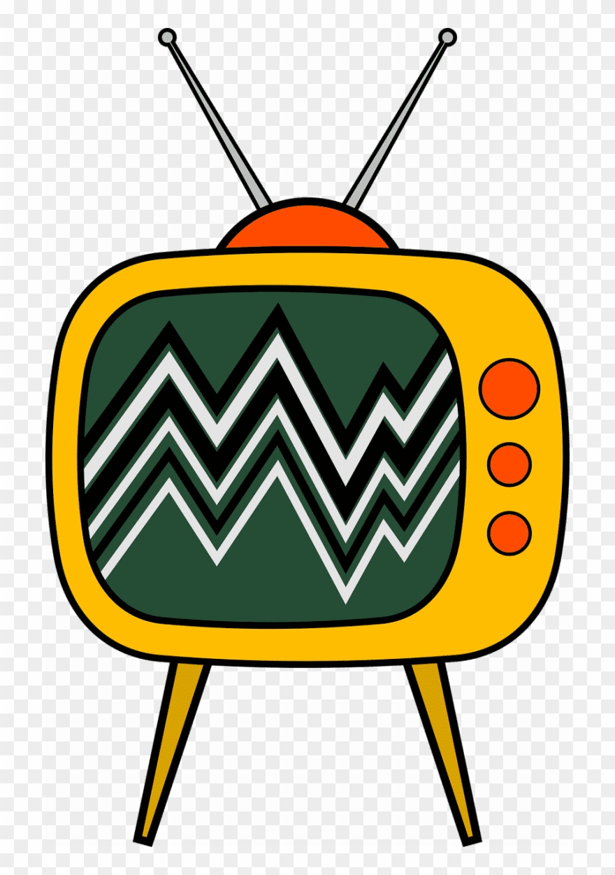 Antenna Cartoon Clipart Aerials Clip Art - Tv Cartoon Png Transparent Png