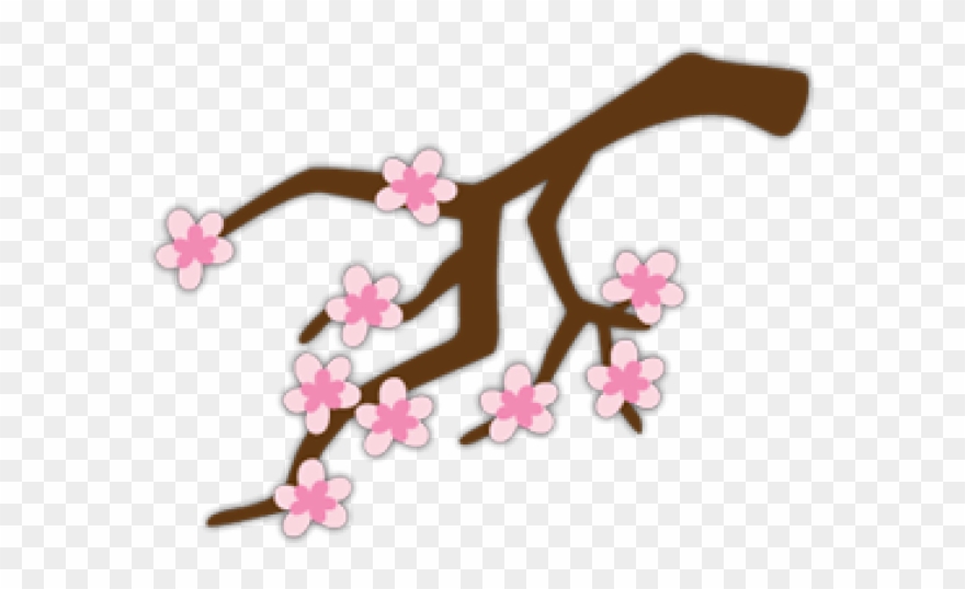 Cherry Blossom Clipart File - Cricut - Png Download