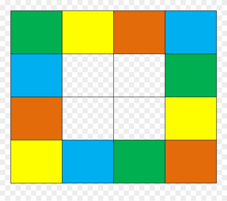 Çocuklar İçin Renkli Sudoku- 1 - Flag Clipart