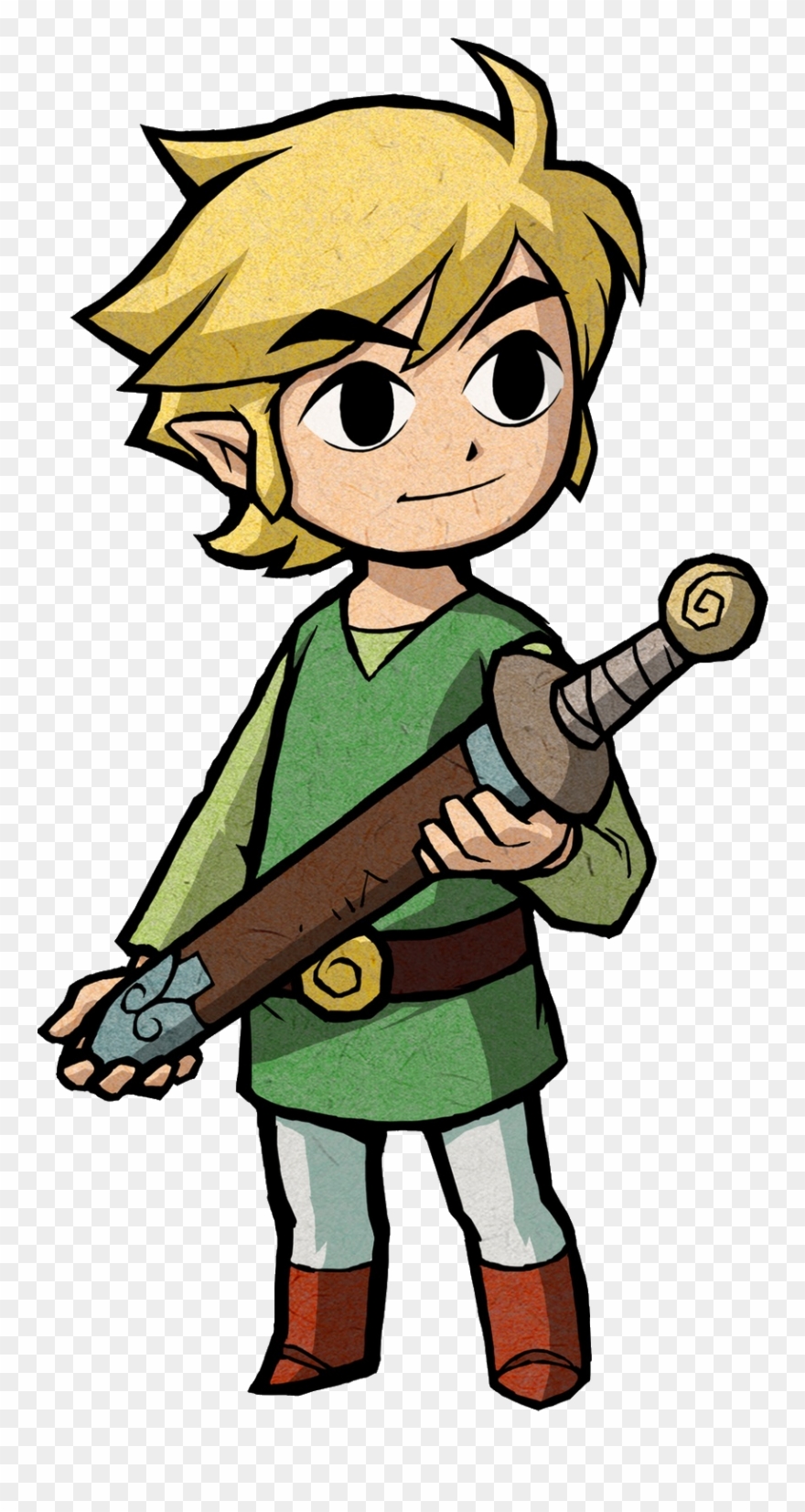 **kouzan Rolled Image** You Want Equality But You Also - Link Zelda Minish Cap Clipart
