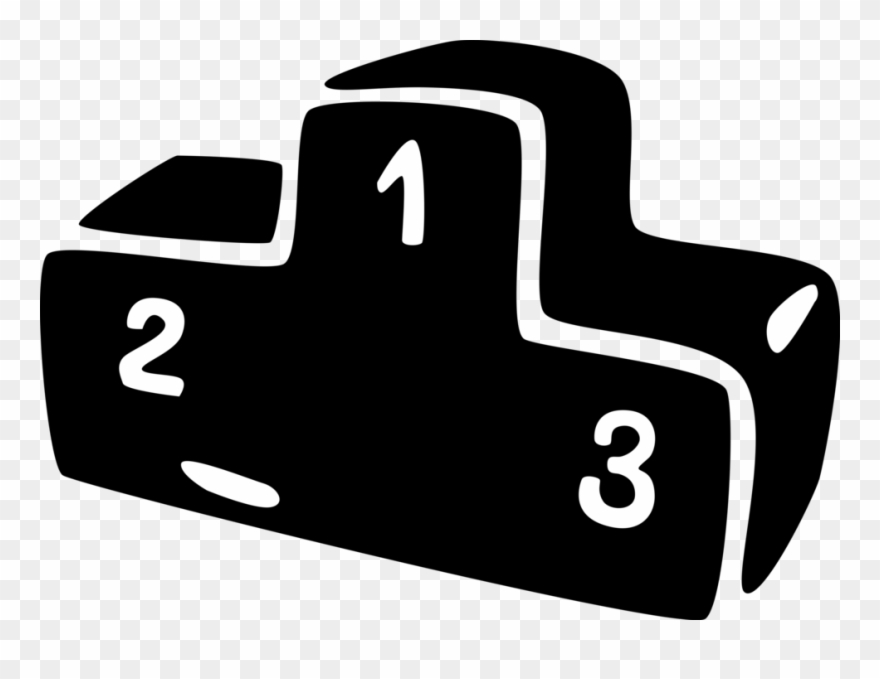 Vector Illustration Of Podium Or Lectern For Public Clipart