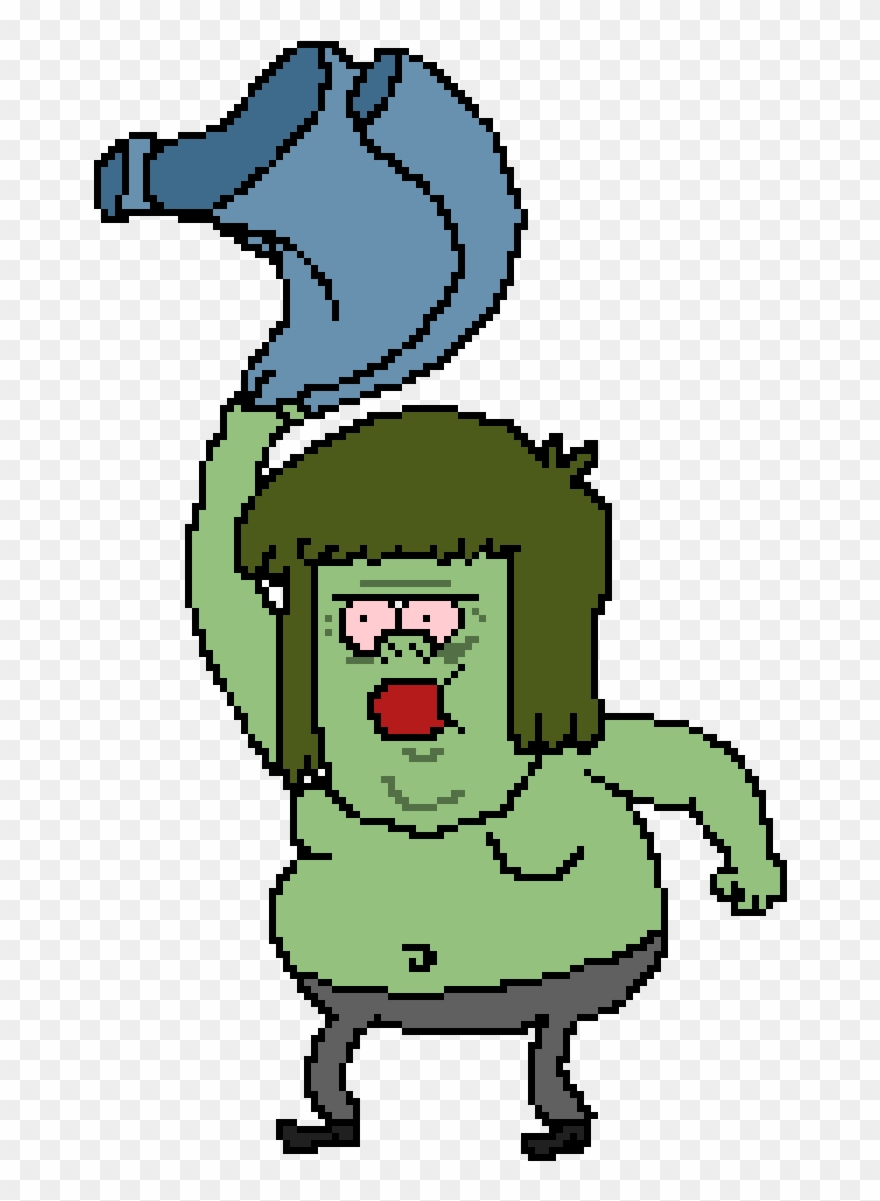 Muscle Man Regular Show Muscle Man Clipart 655614 Pinclipart