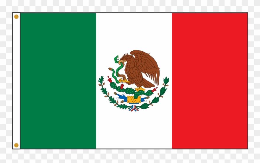 Fortune Pictures Of Mexican Flags Mexico Flag Durable - Mexican Flag Drawing Easy Clipart