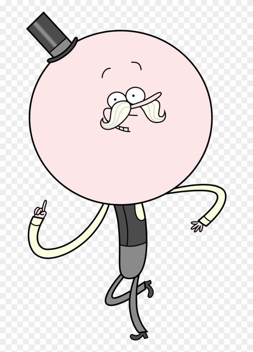 Regular Show Muscle Man Png Royalty Free Library - Pops Mordecai And Rigby Clipart