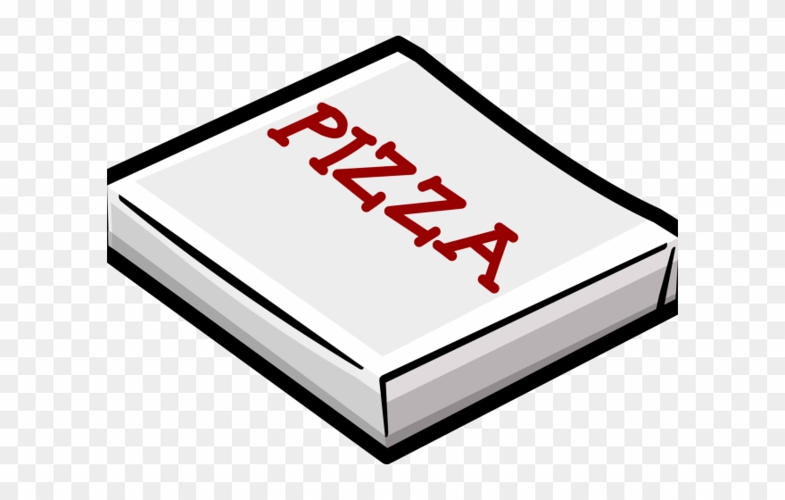 Club Clipart Pizza - Caja De Pizza Dibujo - Png Download
