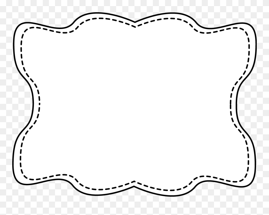 Spelling Words- - White Border Wavy Clipart