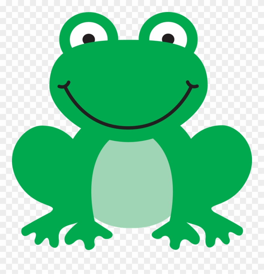 Frogs Clipart Insect Cute Borders Vectors Animated - Hoppy Frog Librarian Ornament (oval) - Png Download