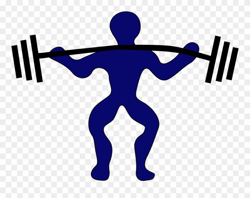 Weight Lifter Weight Fitness - Weight Lifting Clip Art - Png Download