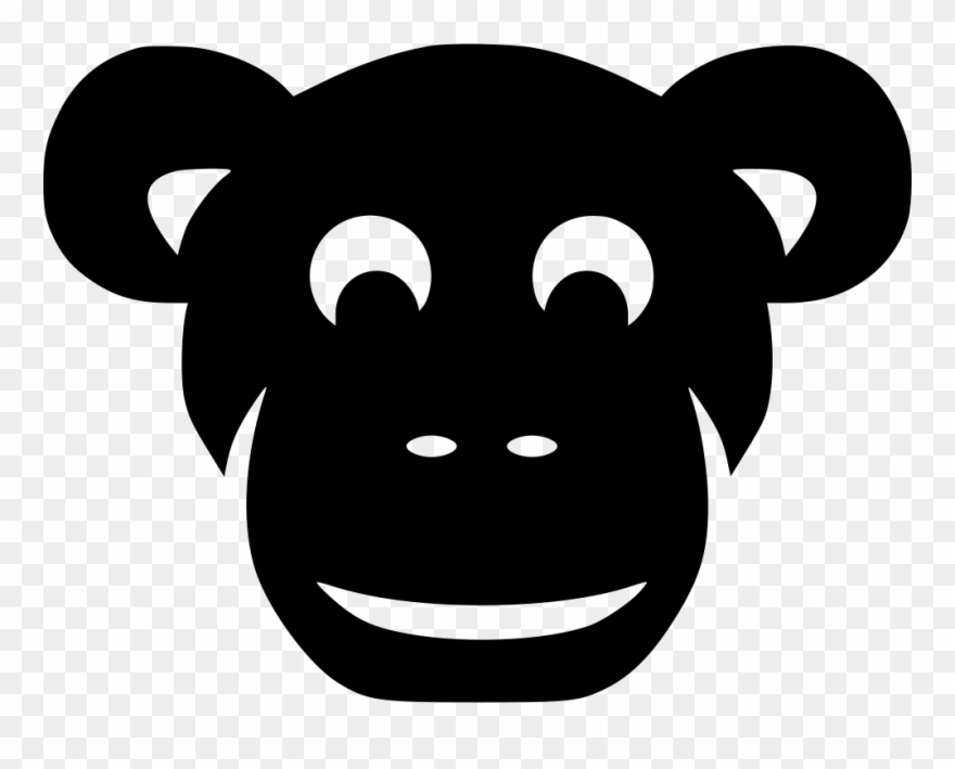 Chimpanzee Chimp Avatar Monkey Comments - Clip Art - Png Download