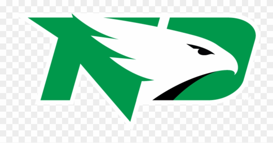 North Dakota Fighting Hawks - North Dakota Fighting Hawks Hockey Logo Clipart