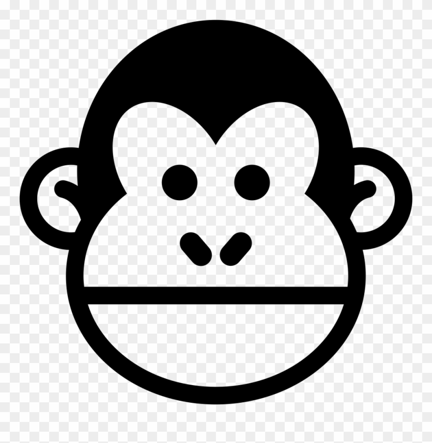 Chimp Face Of Brazil Comments - Chimp Icon Clipart