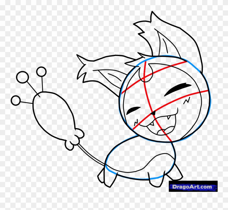 Chimp Drawing Dragoart Com Banner Library Download - Pokémon Clipart