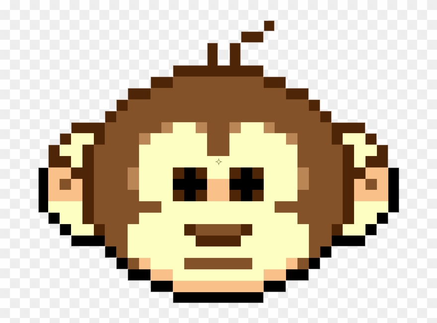 Chimp - Pixel Art Logo Google Clipart