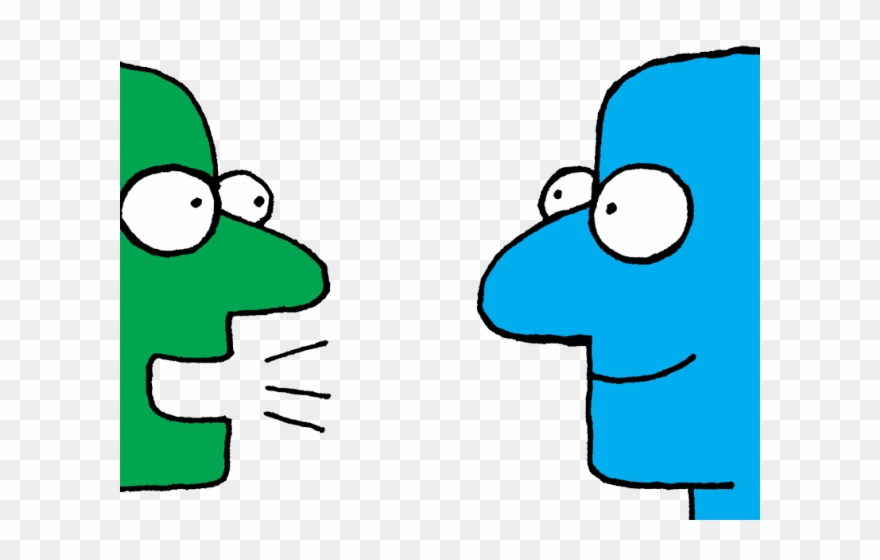 Message Clipart Messenger - Different Types Of Communication Cartoon - Png Download