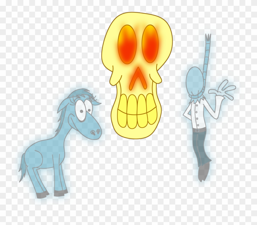 Ghostsofthehouse - Illustration Clipart