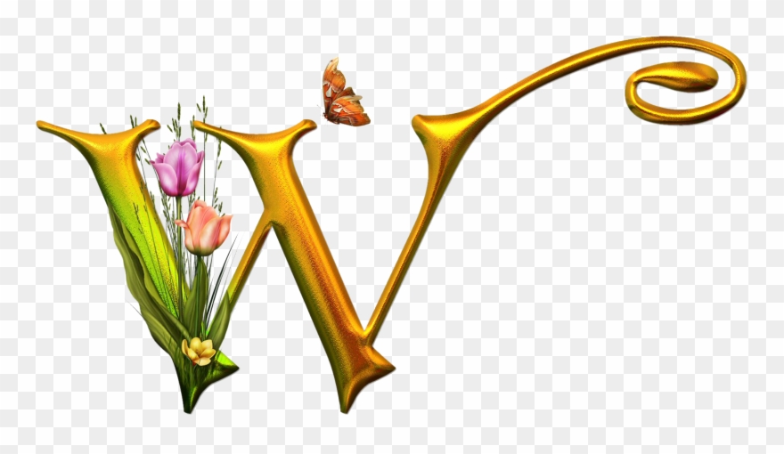 All V Files - Dekorjinal Harf Dekoratif Yastık Kılıfı - 40x40 Cm Clipart