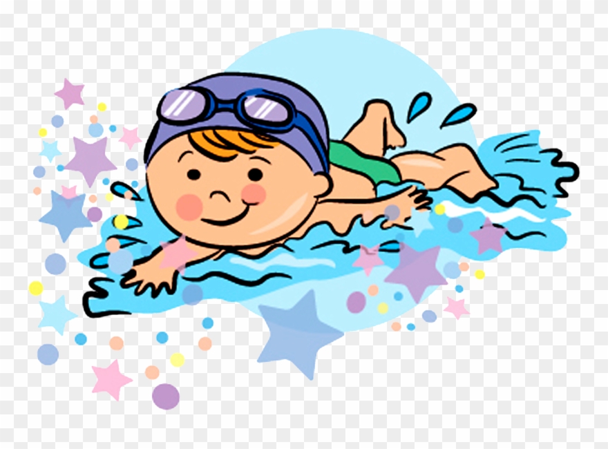 Swimming Drawing Clip Art - Закаляйся Если Хочешь Быть Здоров - Png Download