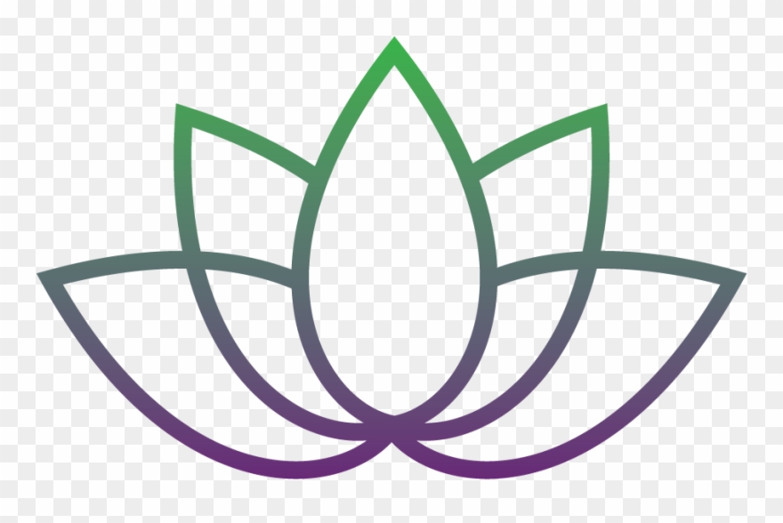 Aloha Healing - Lotus Flower Logo Png Clipart